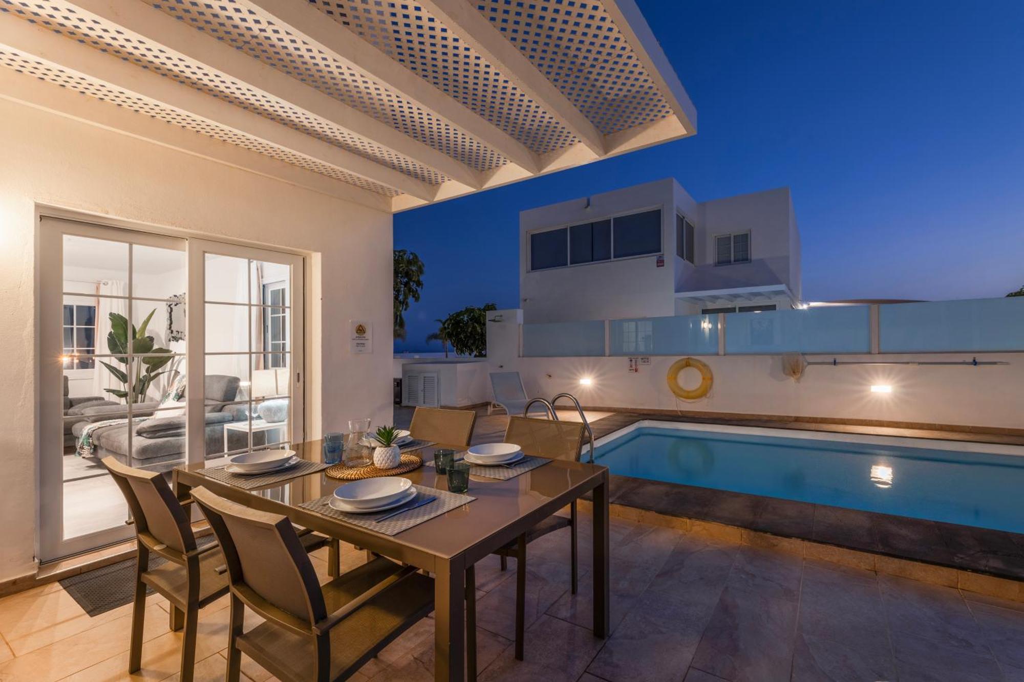 Villa Atlantica - Heated Pool In Playa Blanca מראה חיצוני תמונה